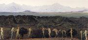 Davies Arthur Bowen Line of Mountaints china oil painting reproduction